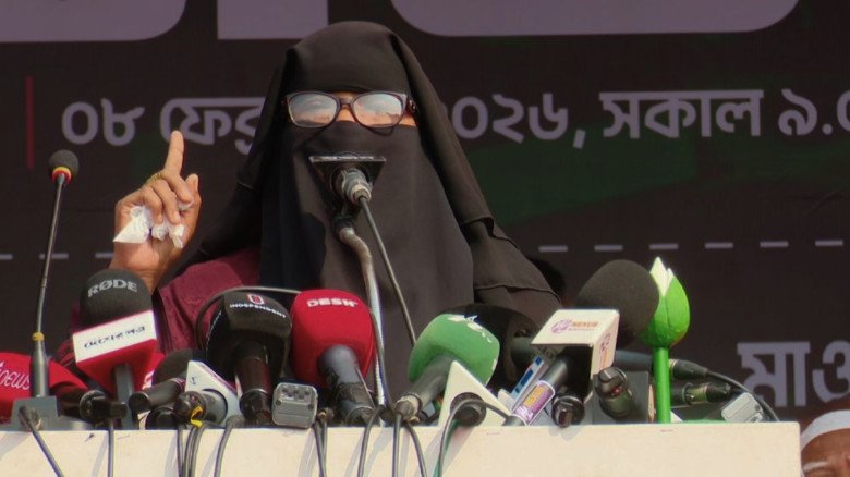 ওসমান হাদির বোন দাবি করা নারীকে ঘিরে বিতর্ক, পরিবার বলছে ‘ভুয়া পরিচয়’...